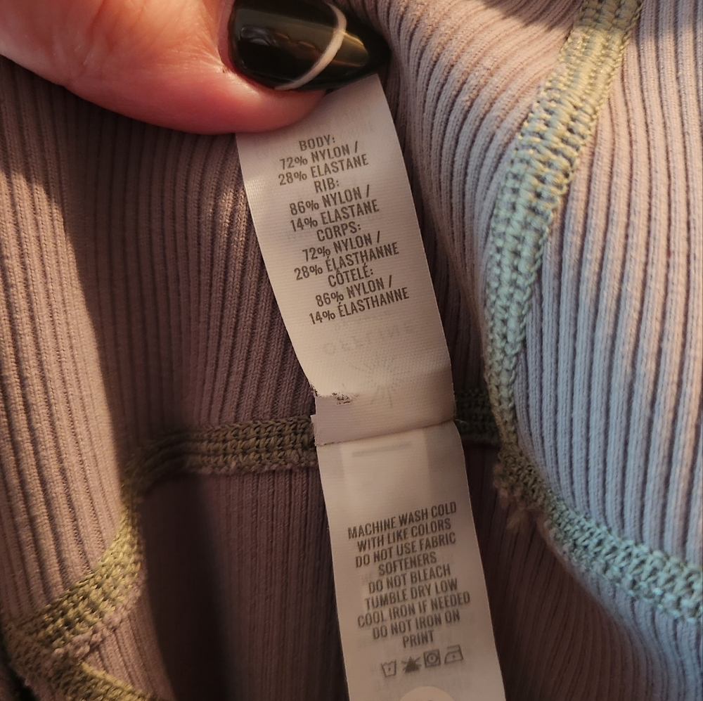 NWOT aerie- Goals 7/8 Legging - Picture 8 of 8